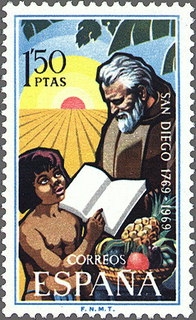 ESPAÑA 1969 1932 Sello Nuevo II Centenario de la Fundacion de San Diego California (USA) Espana Spain Espagne Spagna Spanje Spanien 